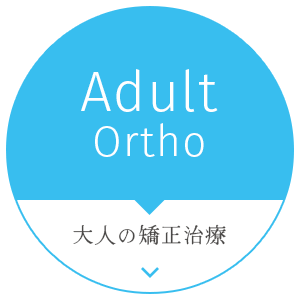 Adult Ortho 大人の矯正治療
